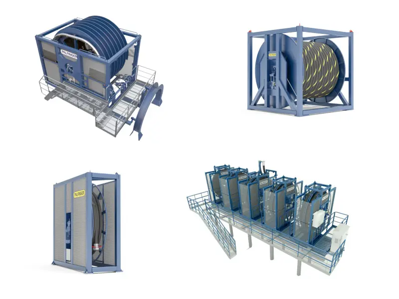 Bulk Bunker Handling Hose Loading Reels