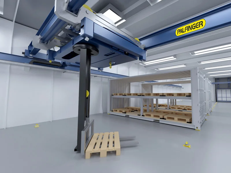 Container And Pallet Handling Systems